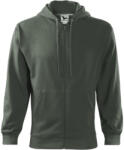 MALFINI Trendy Zipper felső férfi sötét palakő L (4106715)