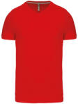 Kariban KA357 FÉRFI RÖVID UJJÚ V-NYAKÚ PÓLÓ M (K357-RED-M-50)