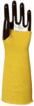  Kötött Sárga Kevlar Karvédő, Hő- és Vágásbiztos_36 Cm