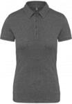 Kariban KA263 LADIES' SHORT SLEEVED JERSEY POLO SHIRT 2XL (K263-GREY HEATHER-2XL-30)