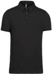 Kariban KA262 MEN'S SHORT SLEEVED JERSEY POLO SHIRT S (K262-BLACK-S-30)