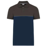 Designed To Work WK210 UNISEX ECO-FRIENDLY TWO-TONE SHORT SLEEVE POLO SHIRT XS (3663938314648)