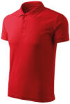 MALFINI Pique Polo Free galléros póló férfi piros 2XL (F030717)