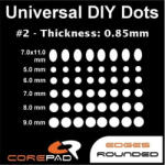  Corepad Skatez DOTS PRO #02 - Universal DIY Dots 0.85mm optikai egértalp kit (CSD0020) - tech-heaven