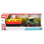 ABC Fendti Animal Trailer - Állatszállító traktor utánfutóval és tehénfigurával (204115011)