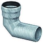 ACO Alva acta GM-X cot inclinat manson normal DN 50 x 90 grade x 1, 5 mm 0174.12. 31 (0174.12.31)