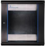 Extralink EX. 7263 állvány 12U Falra szerelhető állvány Fekete