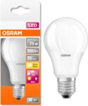 OSRAM LED STAR+ LED izzó, A75, fényérzékelővel, E27, 10W (75W), 1055 lm, meleg fény (2700K)