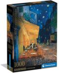 Clementoni Colecția Muzeului: Van Gogh - Terasa cafenelei noaptea puzzle de 1000 de piese cu poster - Clementoni (39969) Puzzle