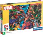 Clementoni Marvel: Super Color Puzzle 104 piese - Clementoni (25061) Puzzle