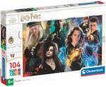 Clementoni Puzzle supercolor 104 piese Harry Potter confruntare magică - Clementoni (25759C) Puzzle