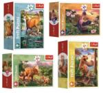 Trefl Dinozauri uimitori 54 bucăți mini puzzle mai multe variante - Trefl (54194) Puzzle