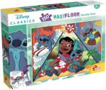Lisciani Stitch 2 în 1 puzzle maxi de 150 piese și carte de colorat 70x50cm - Lisciani (105830) Puzzle