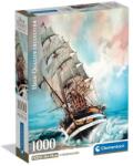 Clementoni Puzzle de 1000 piese HQC cu modelul navei Amerigo Vespucci - Clementoni (39948) Puzzle