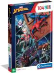 Clementoni Omul Păianjen și eroii multiversului puzzle supercolor de 104 piese - Clementoni (25043) Puzzle