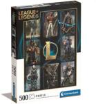 Clementoni League of Legends: Heroes HQC puzzle 500 bucăți - Clementoni (35122) Puzzle