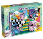 Lisciani Stitch 2 în 1 puzzle de 108 piese și carte de colorat 70x50cm - Lisciani (109777) Puzzle