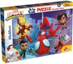 Lisciani Marvel Spidey 2 în 1 puzzle cu 48 de piese și carte de colorat 35x25cm - Lisciani (99610L) Puzzle