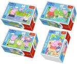 Trefl Cele mai bune zile al lui Peppa 54 bucăți mini puzzle 4 variante - Trefl (54169) Puzzle