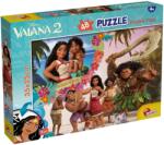 Lisciani Vaiana 2 2-în-1 puzzle cu 48 de piese și carte de colorat 35x25cm - Lisciani (109708) Puzzle
