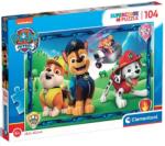 Clementoni Paw Patrol Supercolor puzzle 104 bucăți - Clementoni (27177) Puzzle