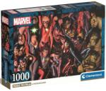Clementoni Eroi Marvel puzzle compact de 1000 de piese, 70x50cm - Clementoni (39857) Puzzle