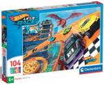 Clementoni Puzzle supercolor 104 de piese Hot Wheels - Clementoni (25760) Puzzle