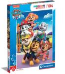 Clementoni Paw Patrol Supercolor 104 bucăți puzzle - Clementoni (27178) Puzzle
