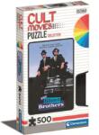 Clementoni Cult Movies: Blues Brothers HQC puzzle 500 bucăți - Clementoni (35109) Puzzle