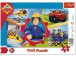 Trefl Sam pompieri: Ziua lui Sam puzzle 15 bucăți ramă - Trefl (31351) Puzzle