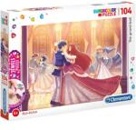 Clementoni Balul cel mare Supercolor jewels-puzzle 104 bucăți - Clementoni (20150) Puzzle