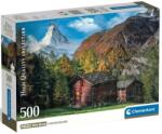 Clementoni Puzzle de 500 de piese Matterhorn HQC fermecător - Clementoni (35597) Puzzle