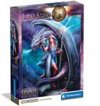 Clementoni Anna Stokes: Magicianul Dragonilor puzzle de 1000 de piese - Clementoni (39956) Puzzle