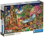 Clementoni Puzzle compact 1500 de piese HQC - Grădina fanteziei din pădure - Clementoni (31741) Puzzle