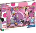 Clementoni Disney+Minnie Mouse puzzle super 104 piese - Clementoni (25055) Puzzle