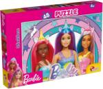 Lisciani Puzzle Barbie cu unicorn magic, 48 piese, 35x25cm - Lisciani (99436) Puzzle