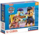 Clementoni Patrula Cățelușilor: Cuburi de poveste 12 bucăți - Clementoni (41194C) Puzzle