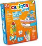 CARIOCA Primul meu set de puzzle colorabil pentru bebeluși - Carioca (43080)