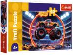 Trefl Monster Truck show puzzle de 60 piese - Trefl (17404T) Puzzle