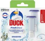 DUCK Fresh Discs Eucalyptus WC-öblítő korong utántöltő 2x36 ml