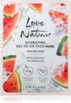 Oriflame Love Nature Gel To Ice Organic Watermelon hidratáló arcmaszk száraz bőrre 10 ml