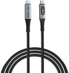 Verbatim USB-kábel, Verbatim Sync / USB-C töltés USB-C-re 240 W 40 Gbps Kijelző 120 cm (KKVMKKBU00U0)