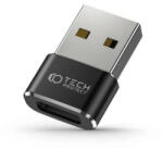 Tech-Protect Ultraboost USB-A - USB-C átalakító adapter fekete (9490713932247)