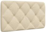 vidaXL krémszínű szövet fejtámla párna 80 cm 4019196 (4019196)