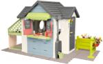 Smoby Căsuță cu restaurant de grădină Chef House Life Smoby extensibilă cu o soluție completă de extindere modulară (SM810256-P) Casuta pentru copii
