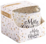  Illatmécses üvegben Hópehely