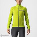 Castelli SQUADRA STRETCH női dzseki, rikító lime (XL)