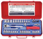 Genius Tools Dugókulcs Készlet 1/8"-9/16" mm 37 db-os 1/4"-os