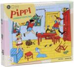 Pippi Puzzle din lemn Pippi - Pippi, Tommy și Annika se distrează, 30 piese (44384500) Puzzle