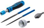 BGS technic Külső/Belső Sorjázó és Reszelő Készlet - 5 db